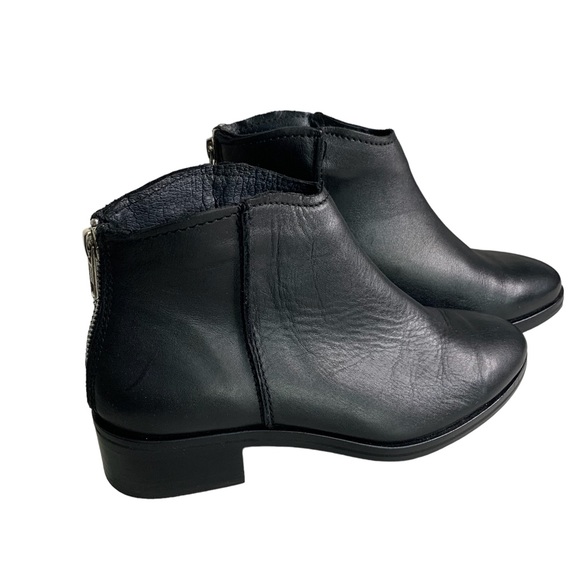 Artisan By Zigi Woman’s Georgie Leather Ankle Boots Size 6.5. Black 1 1/2” Heels - Picture 5 of 8